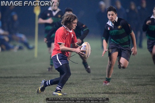 2014-11-01 Rugby Lions Settimo Milanese U16-Malpensa Rugby 642